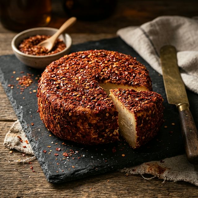 Queso Kenita con Sabores — Merkén, Orégano, Ciboulette